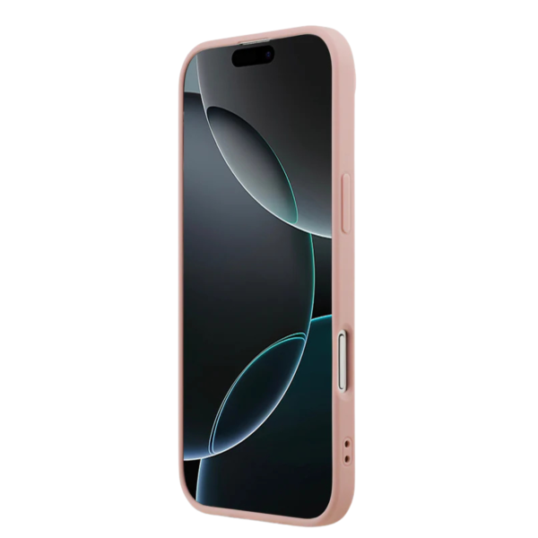 Luxe Protectcase voor iPhone 17 Air &ndash; Guess Roze Edition met 4G Logo – foto 3