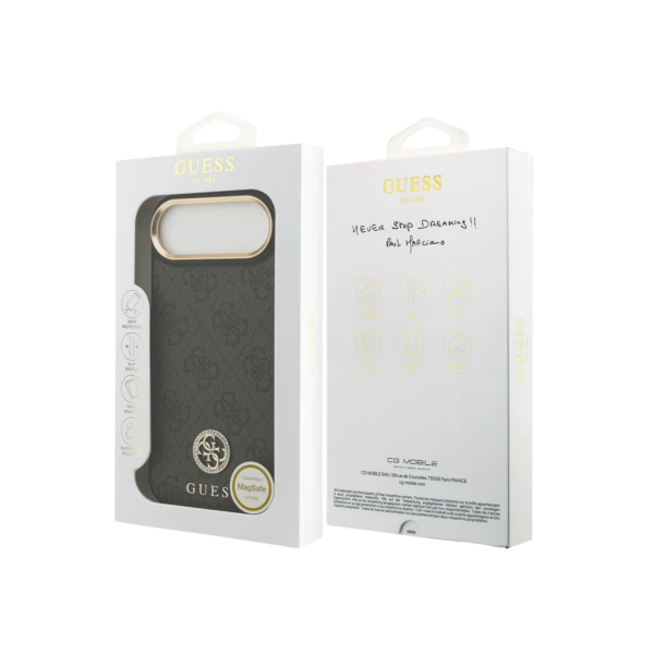 Luxe Protectcase voor iPhone 17 Air &ndash; Guess Black top – foto 6