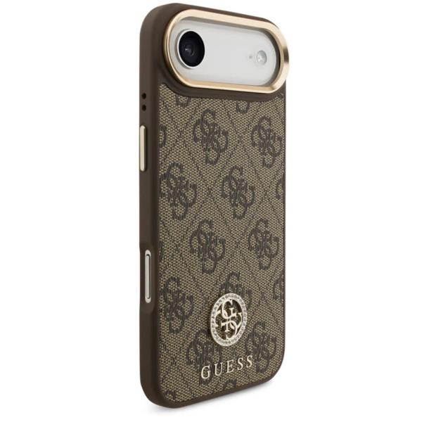 Guess iPhone 17 Air Crossbody Hoesje met Band &ndash; Luxe MagSafe Bescherming in Bruin Design   – foto 3