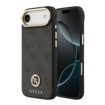 Luxe Protectcase voor iPhone 17 Air &ndash; Guess Black top