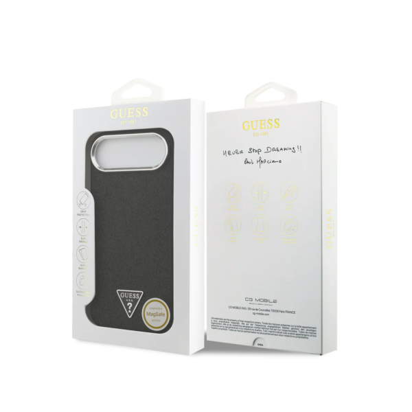 Luxe Protectcase voor iPhone 17 Air &ndash; Guess Black stevig – foto 4