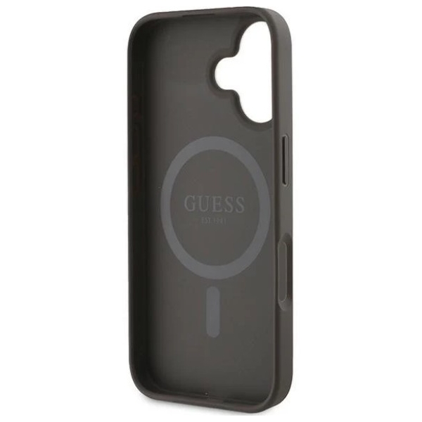 Guess MagSafe Hoesje Bruin voor iPhone 16 Plus – foto 3