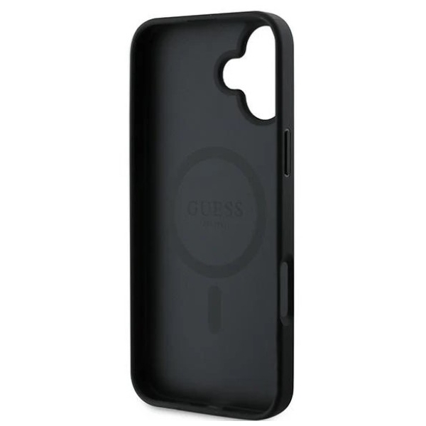 Guess MagSafe Hoesje Zwart iPhone 16 Plus – foto 4
