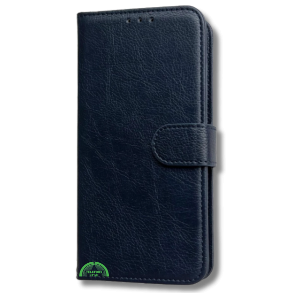Hoesje voor Samsung A57 Blauw Bookcase Magnetisch met Pasjeshouder – foto 5