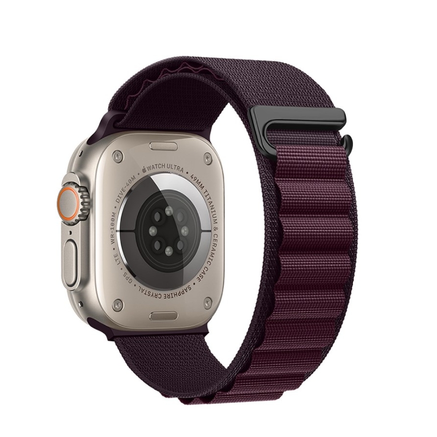 Apple Watch Stretch Bandje 42/44/45/49mm Paars