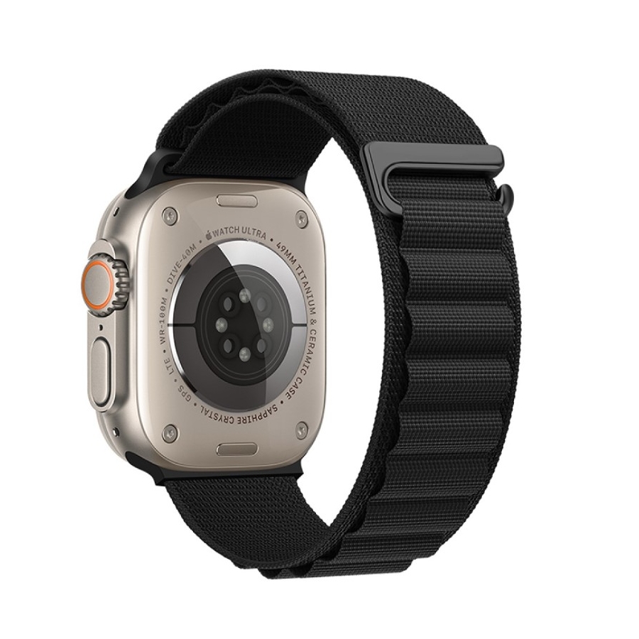 Apple Watch Stretch Bandje 42/44/45/49mm Zwart
