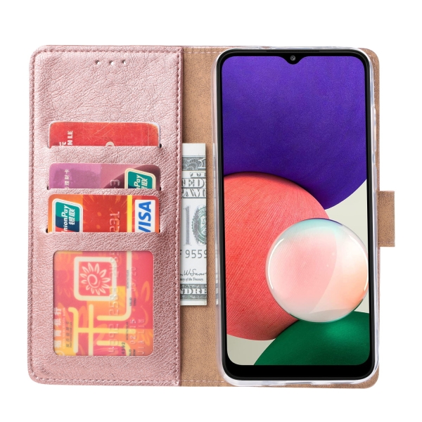 Hoesje Samsung A33 5G rose goud leer – foto 2