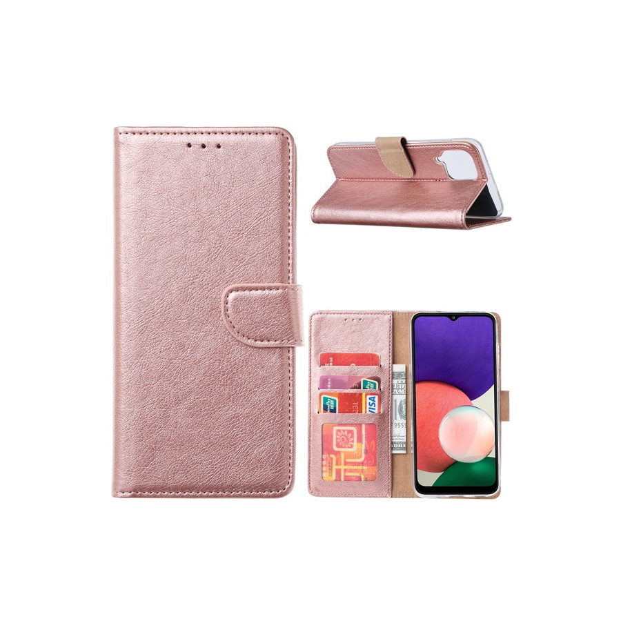 Hoesje Samsung A33 5G rose goud leer