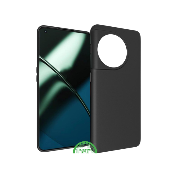 OnePlus 11 Zwart Siliconen Hoesje - Goede Bescherming – foto 2
