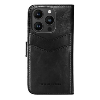 Zwart Wallet Hoesje iPhone 13 Pro &ndash; Luxe & Kaartvakken | Telefoonstar