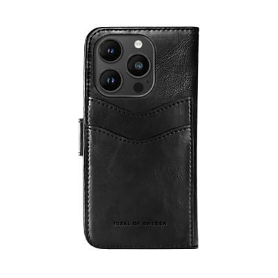 Zwart Wallet Hoesje iPhone 13 Pro &ndash; Luxe &amp; Kaartvakken | Telefoonstar