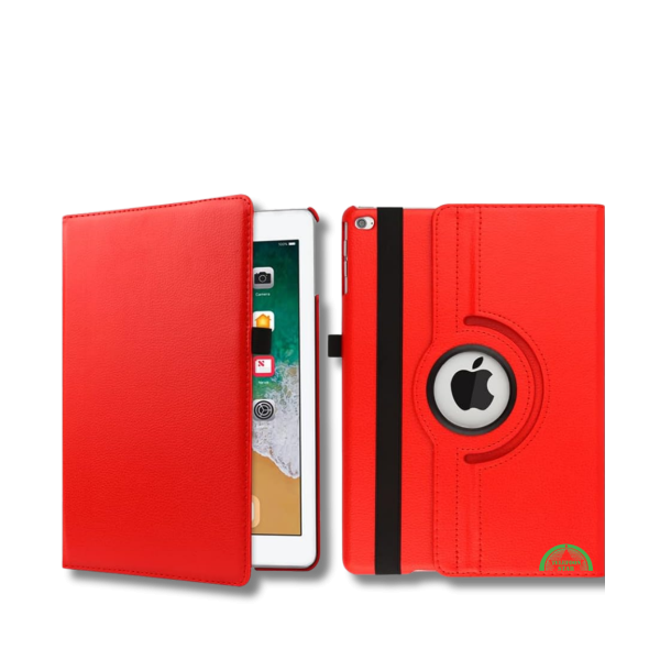 Hoesje voor iPad 10.2 inch (2021) 9e generatie en 8e generatie Rood Slank licht en stevig – foto 3