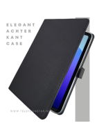 iPad 11e Gen 2025 Luxe Zwarte Bookcase 11 inch Schokbestendig