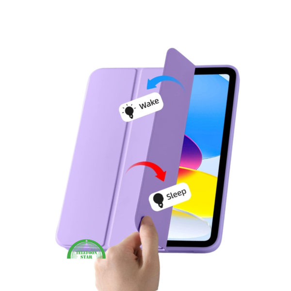 Beschermhoes voor iPad 10.9 (2022 / 10th Gen) Paars – foto 4