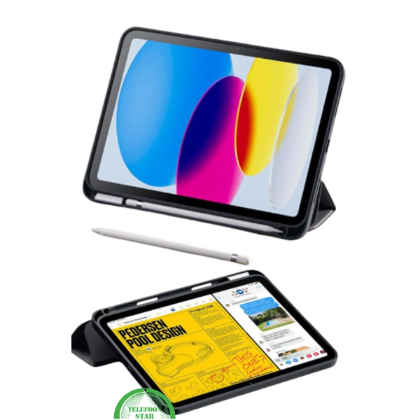 Beschermhoes voor iPad 10.2 (2022 / 10th Gen) &ndash; Slim Cover met Drie-Delige Stand – foto 3