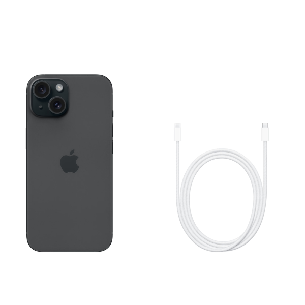 iPhone 15 128 GB Zwart – foto 2