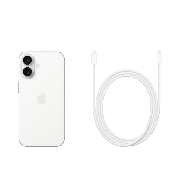 iPhone 16 128 GB Wit – foto 2