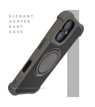 iPhone 16 Plus robuust met MagSafe ring en schokbestendige