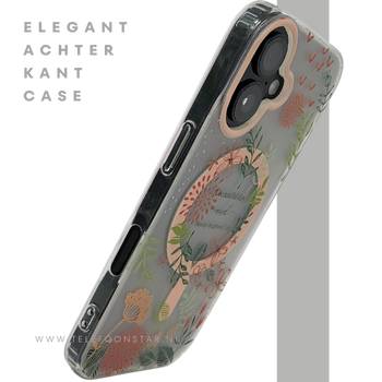 iPhone 16 Plus hoesje groen eco-vriendelijk bioplastic met zachte textuur