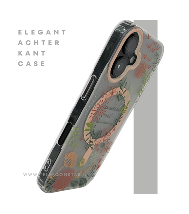 iPhone 16 hoesje groen eco-vriendelijk bioplastic met zachte textuur