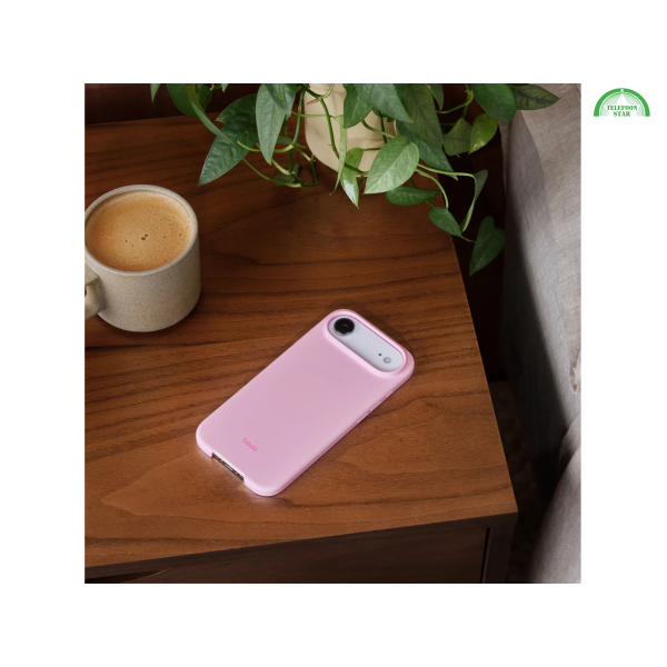 Roze Siliconen Hoesje voor iPhone 17 Air &ndash; Zachte Bescherming in Stijlvol Design – foto 4