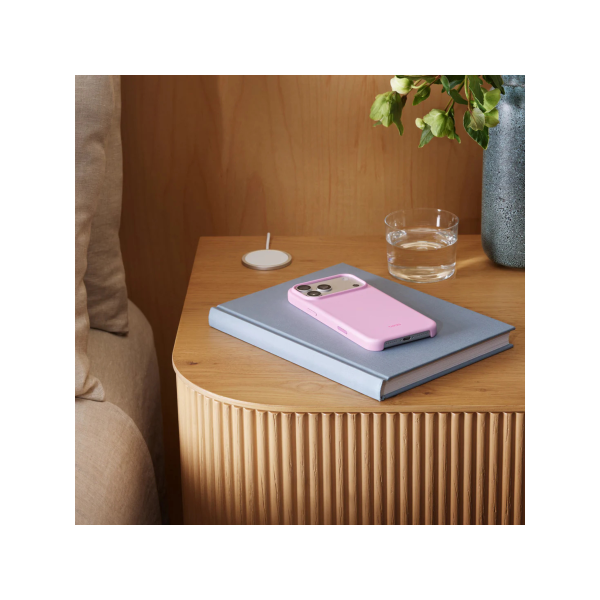 Roze Siliconen Hoesje voor iPhone 17 Pro &ndash; Zachte Bescherming met Luxe Look – foto 3