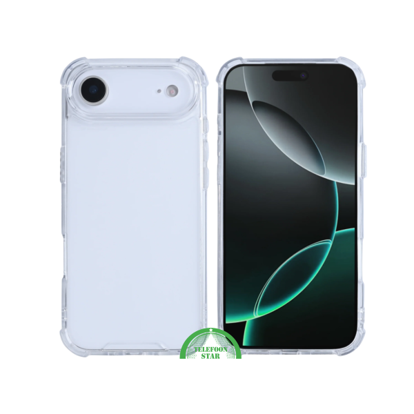 Transparant Backcover Hoesje iPhone 17 Air &ndash; Schokbestendig &amp; Slank Ontwerp – foto 3