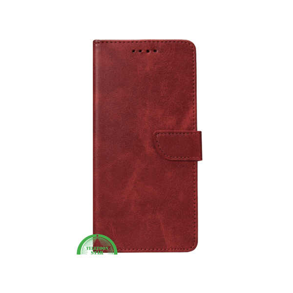 iPhone 17 Air Bookcase Hoesje Rood - Wallet Case met Standfunctie &amp; Pasjeshouder – foto 2