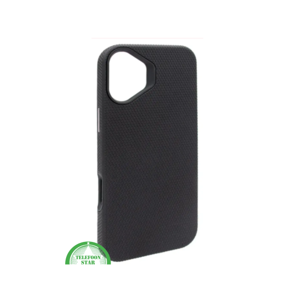 iPhone 17 Hoesje Zwart &ndash; Anti-Shock Bescherming &amp; Grip Achterkant – foto 2