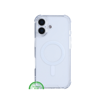 iPhone 17 Backcover Transparant met MagSafe - Beschermcase