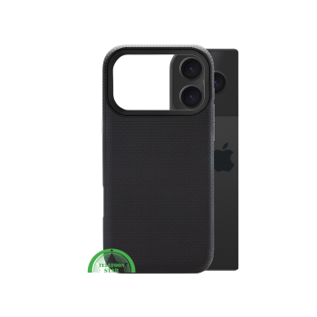 iPhone 17 Pro / Pro Max Hoesje Zwart &ndash; Schokbestendige Anti-Slip Backcover