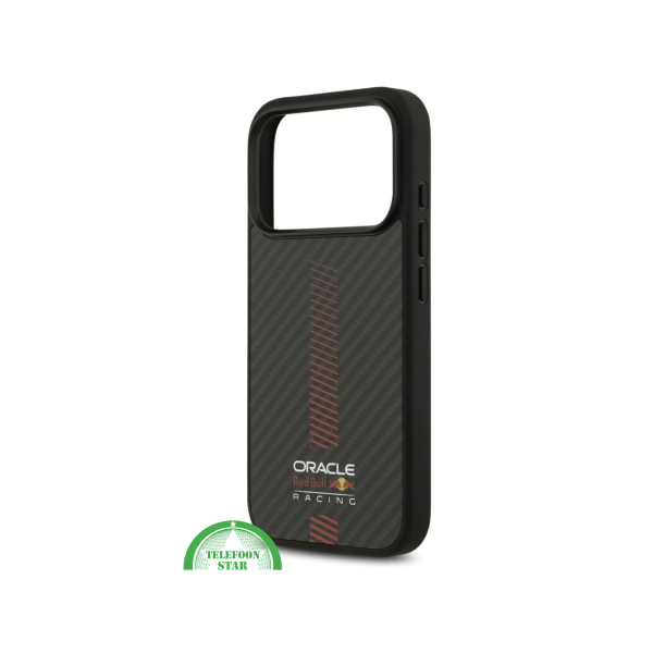Hoesje iPhone 17 Pro &ndash; Carbon Look Red Bull | Ultieme Bescherming met Sportieve Stijl – foto 2