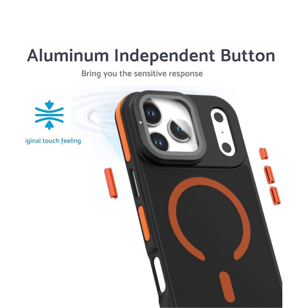 iPhone 17 Pro Magnetisch Hoesje Luxe Bescherming met Camera Shield en MagSafe Ondersteuning – foto 3
