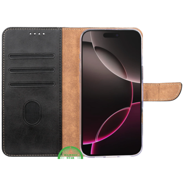 Bookcase Hoesje iPhone 17 Pro / Pro Max Zwart - Functioneel Design – foto 4