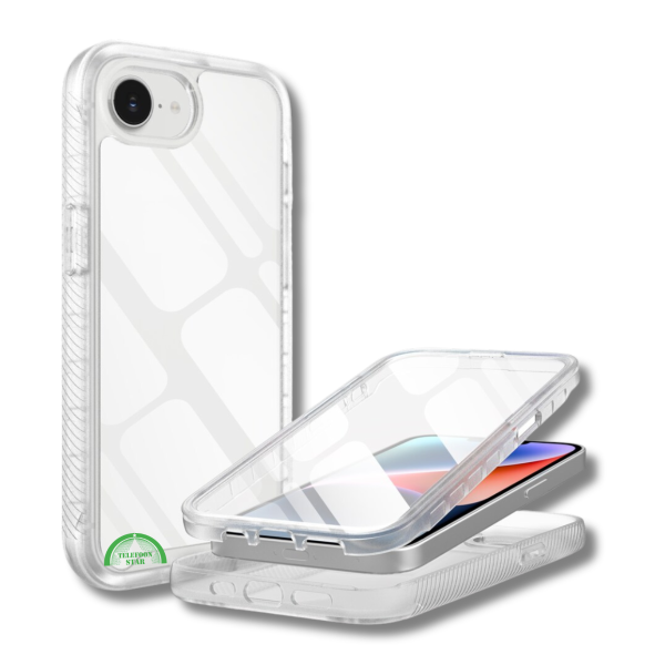 iPhone 17e Hoesje Doorzichtig Slanke Transparante Beschermcase 360&deg; Bescherming – foto 6