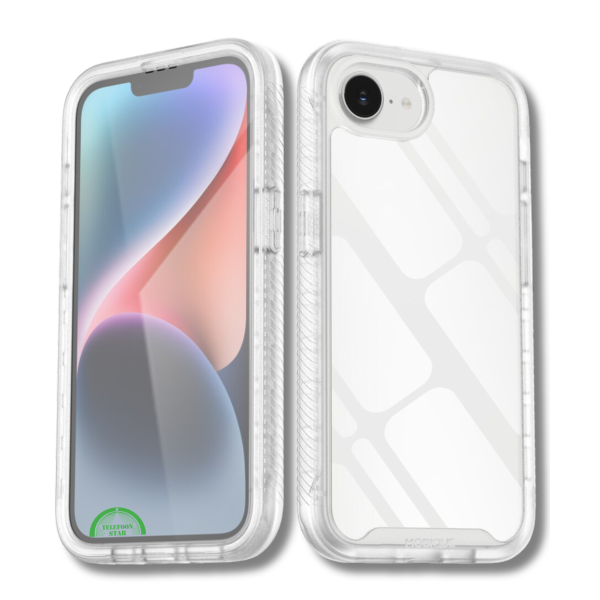 iPhone 17e Hoesje Doorzichtig Slanke Transparante Beschermcase 360&deg; Bescherming – foto 2