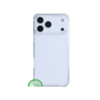 Transparant Backcover Hoesje iPhone 17 Pro / Pro Max &ndash; Sterk & Goede Bescherming