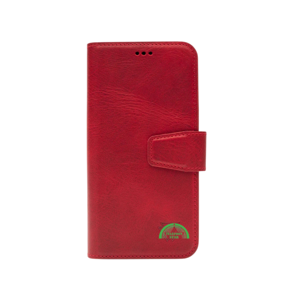 2-in-1 Luxe Bookcase Hoesje Rood &ndash; Magnetisch iPhone Hoesje – foto 3