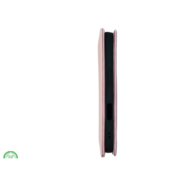 portemonnee licht Roos cover boek case iPhone 16 – foto 4