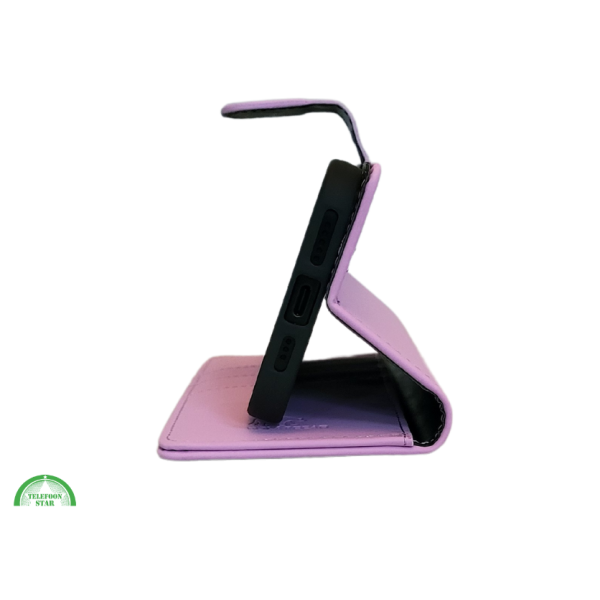 Boek case Roos Licht cover iPhone 16 Plus – foto 5