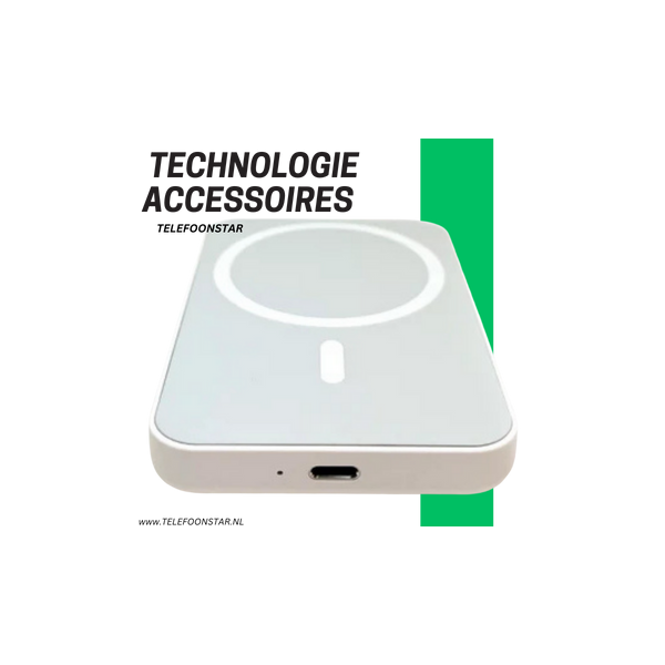 Draadloze Magnetische Powerbank met USB-C Telefoonstar PowerGrip – foto 6