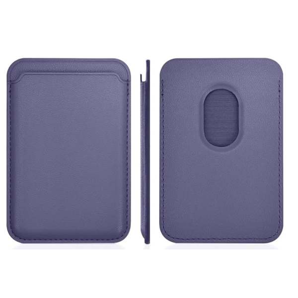 Paarse MagSafe Wallet &ndash; Magnetische Kaarthouder – foto 2