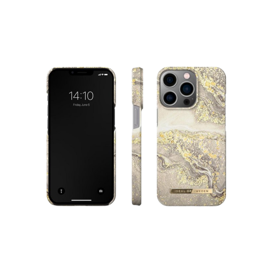 Marmer Goud Hoesje iPhone 13 Pro &ndash; Luxe &amp; Bescherming | Telefoonstar