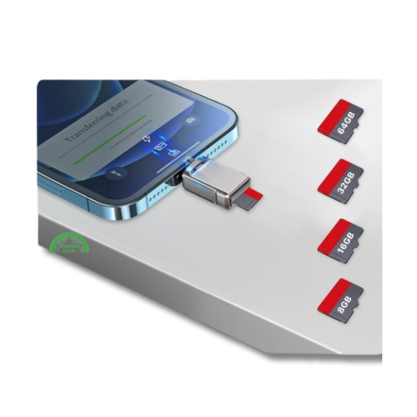 SD Micro SD Card Reader naar USB-C &ndash; Snel Gegevens Lezen – foto 2