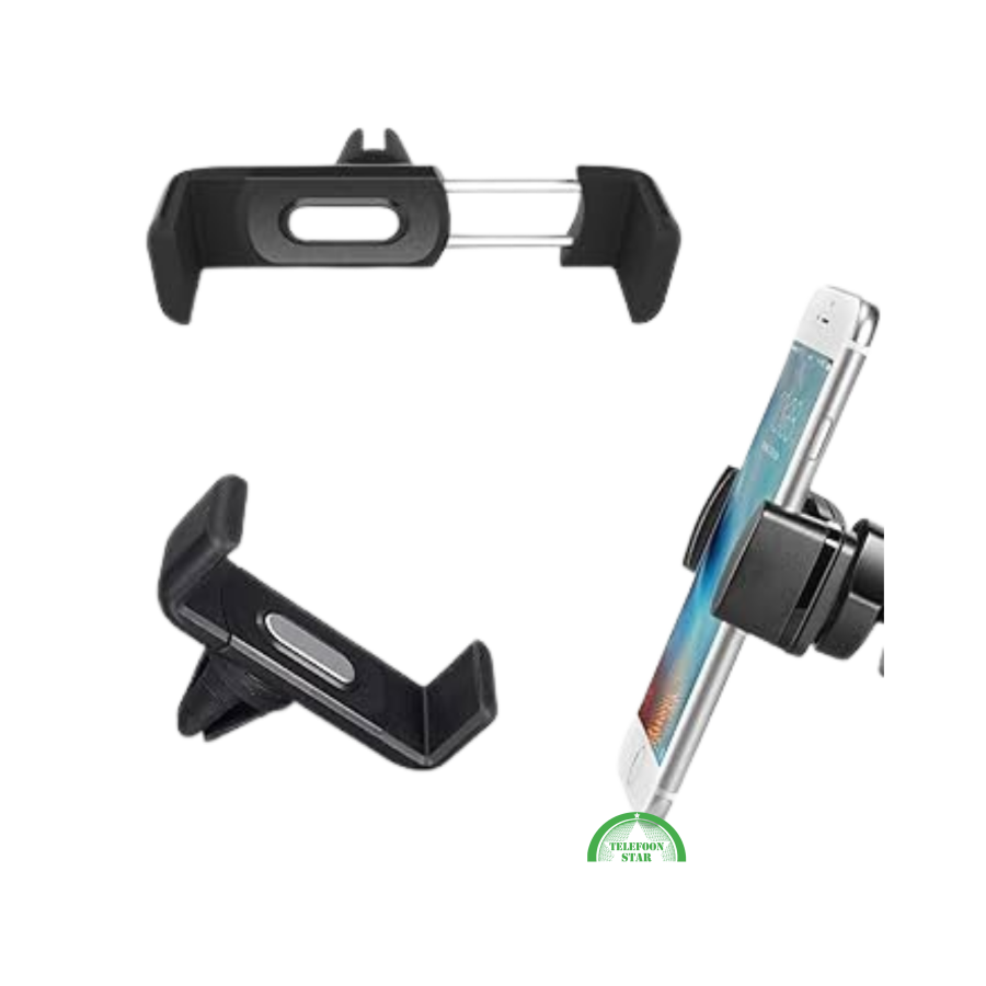 Mini Auto Telefoonhouder Ventilatierooster &ndash; Compact &amp; Verstelbaar | Telefoonstar