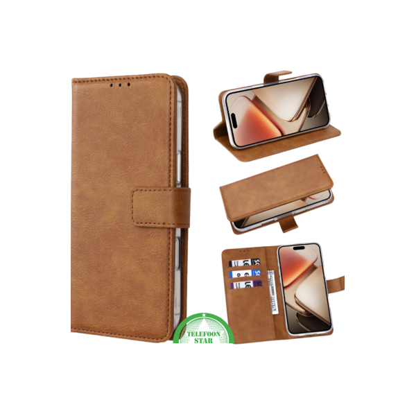 BookCase ProtectCover bruin voor Oppo Reno 14F – foto 5