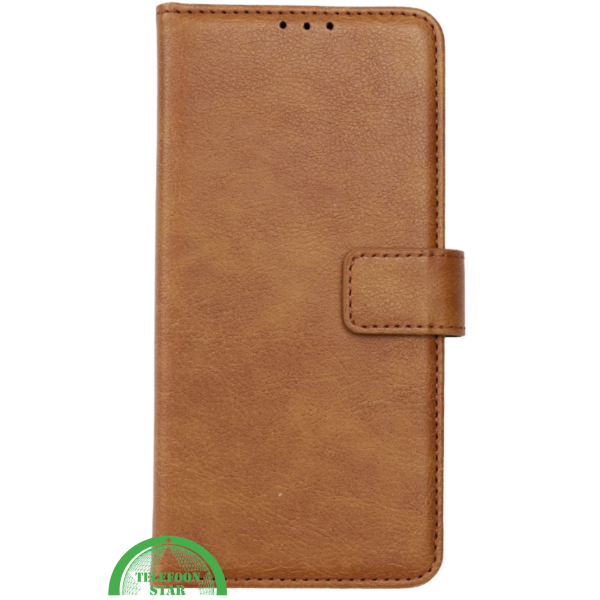 Hoesje voor Motorola G56 Wallet Bookcase Bruin – foto 2