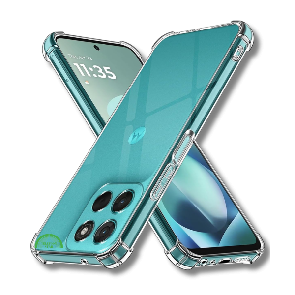 Hoesje voor Motorola Moto G57 Power Transparant Anti-Shock – foto 2