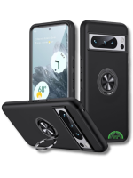 Hoesje voor Google Pixel 8 Zwart Anti-Drop Ring Armor