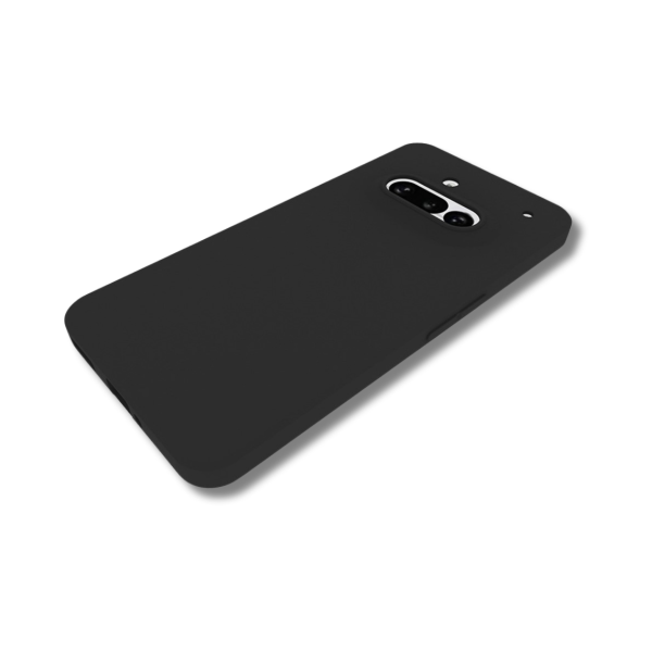 Nothing Phone 3a 5G Hoesje Matte Soft TPU Beschermhoes Zwart – foto 4
